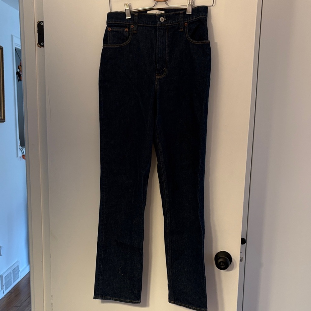 Abercrombie & Fitch The 90’s Straight Ultra High Rise